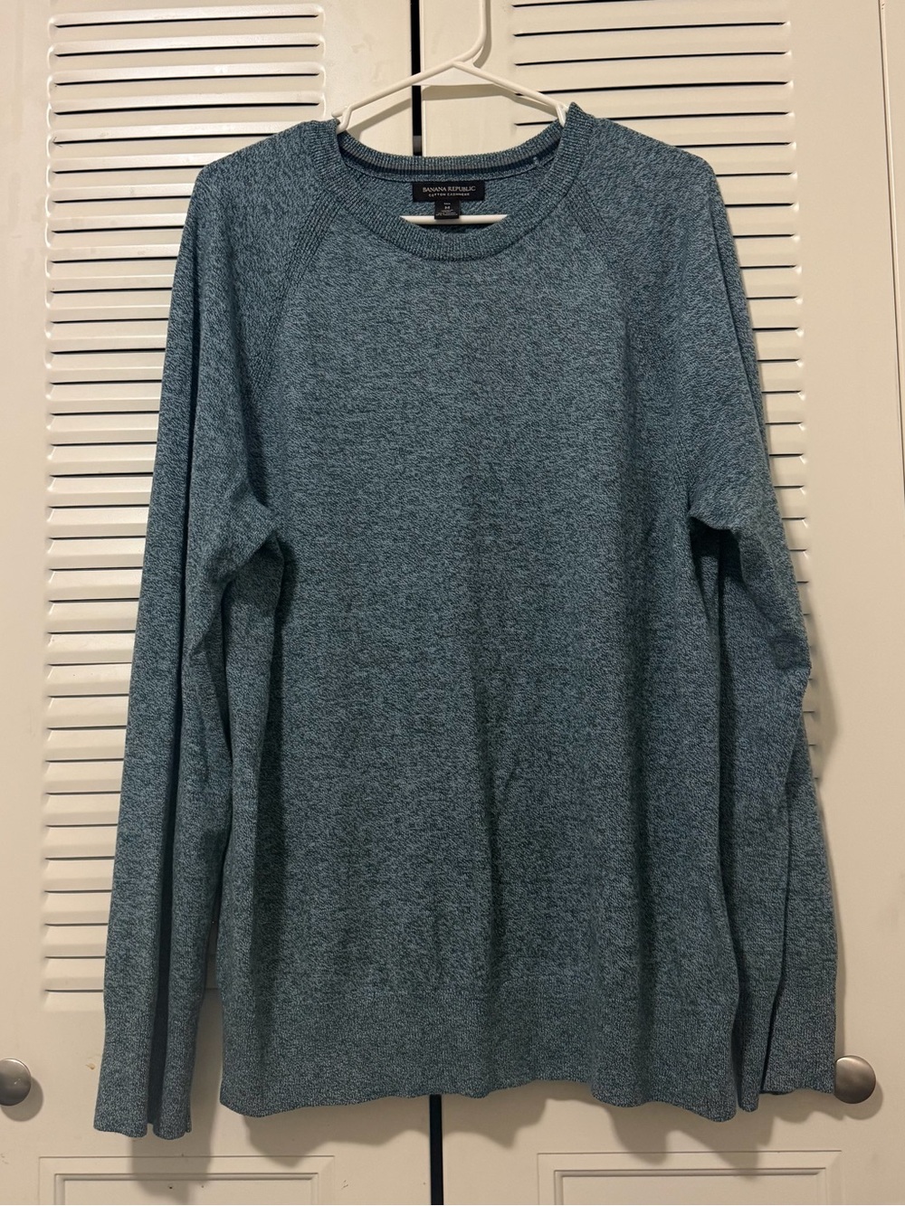 Banana Republic Men's Crewneck Sweater Heather Gray Size M Tall